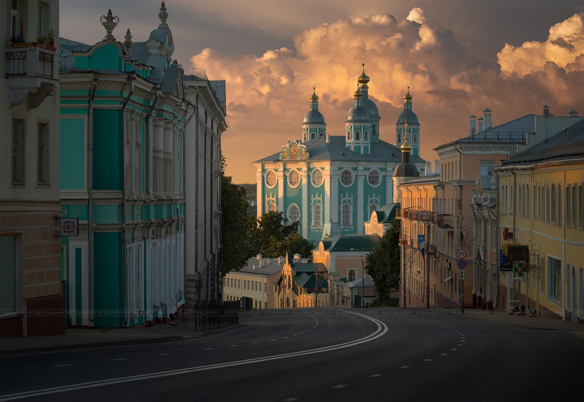 Успенский собор Смоленск пейзаж