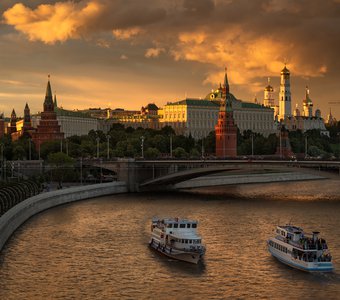 Московский Кремль. Город Москва (Россия)