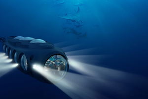 Электросубмарина для подводных вечеринок – новая разработка инженеров