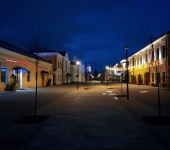 Ночной Тульский Арбат.