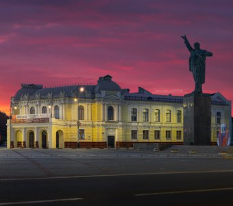 Тамбовский драматический театр. Город Тамбов (Россия)