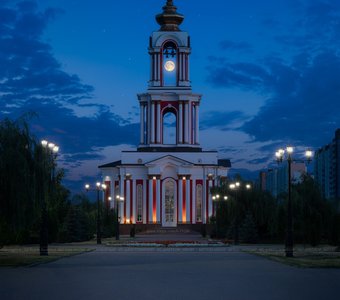 Храм в честь Великомученика Георгия Победоносца. Город Курск (Россия)