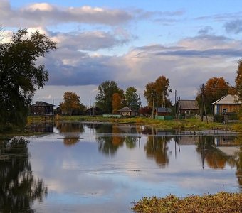 Деревенская осень