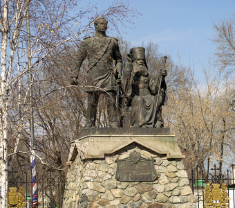 Памятник основателям города Благовещенск