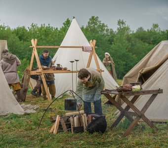 Фестиваль раннесредневековой культуры «Исаборг», 2022 год, Изборск, Псковская область