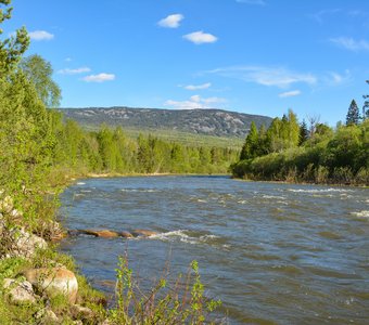 Река Юрюзань , Южный Урал