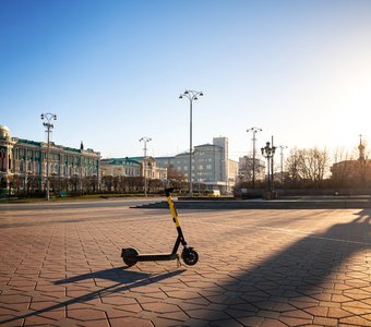 Екатеринбург на рассвете