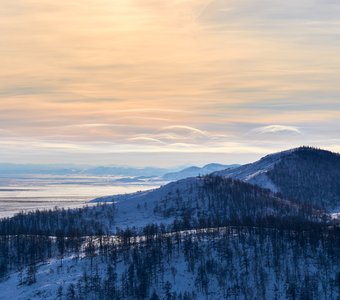 Волны в облаках.