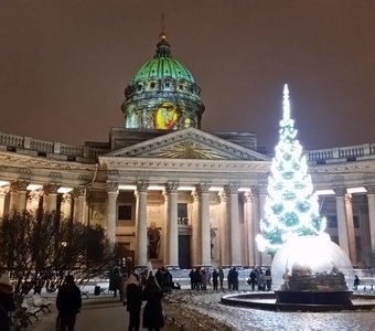 Казанский собор. Санкт-Петербург.