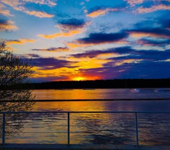 Величественный закат