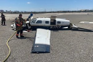 В аэропорту Лас-Вегаса столкнулись самолеты