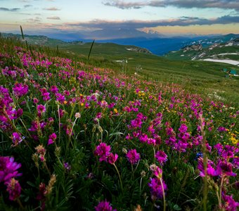 Закат на Лаго-наки