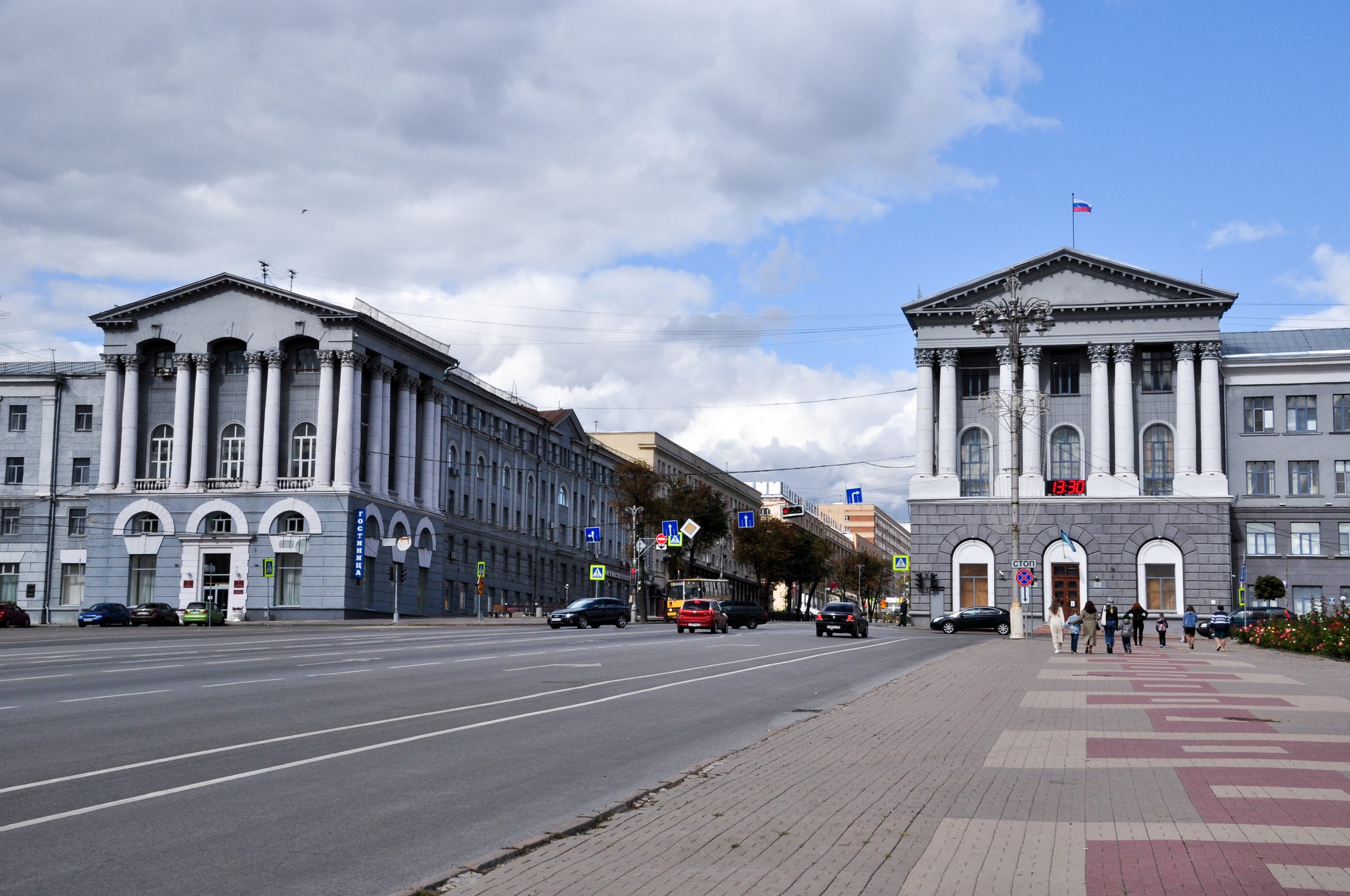 Панорама на Красную площадь, город Курск — Фото №1410836