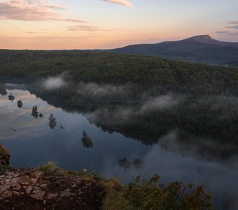 Раннее утро на реке Вишере