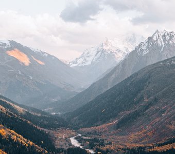 Домбайская осень