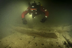 В Германии обнаружили затонувший 400-летний корабль редчайшей сохранности