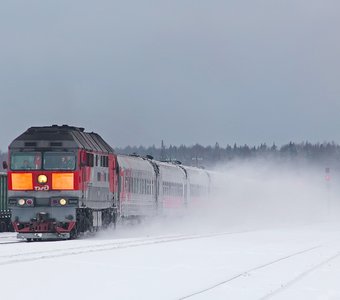 Тепловоз ТЭП70-0421