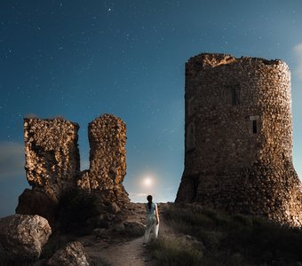 Ночная крепость Чембало