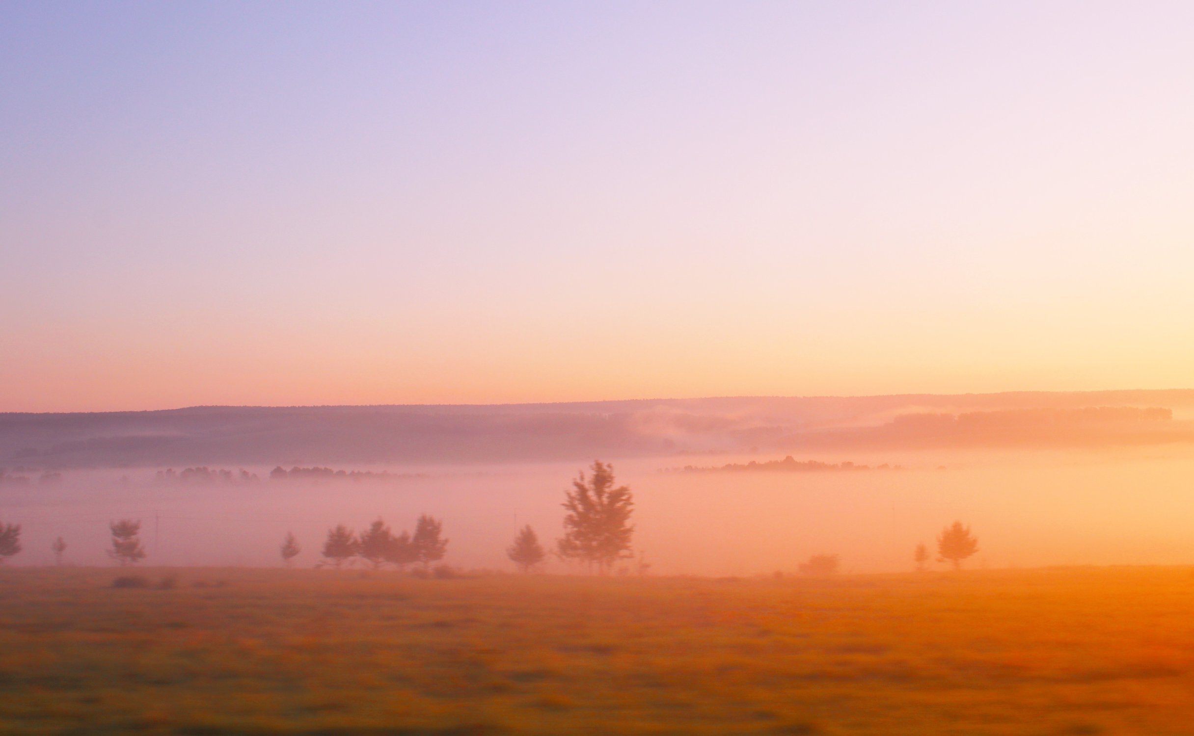 Рассвет в тумане — Фото №1414554