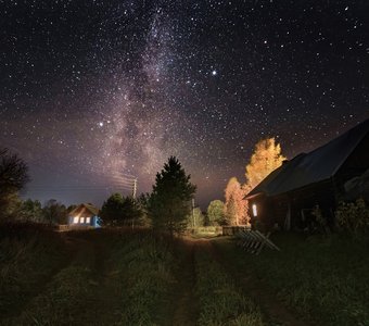 Звездные ночи над моей деревней