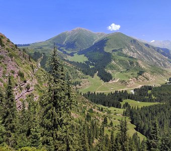 Горы Тянь-Шань в Киргизии
