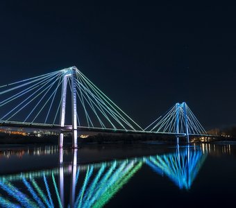 Виноградовский мост в Красноярске