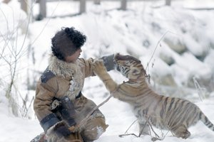 «Мой тигр»: ждём в кино фильм о дружбе мальчика и бенгальского тигрёнка