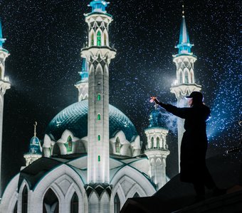Мечеть Кул Шариф в метель