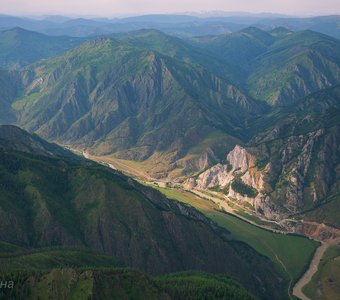 Гора Ак-Бом. Горный Алтай.