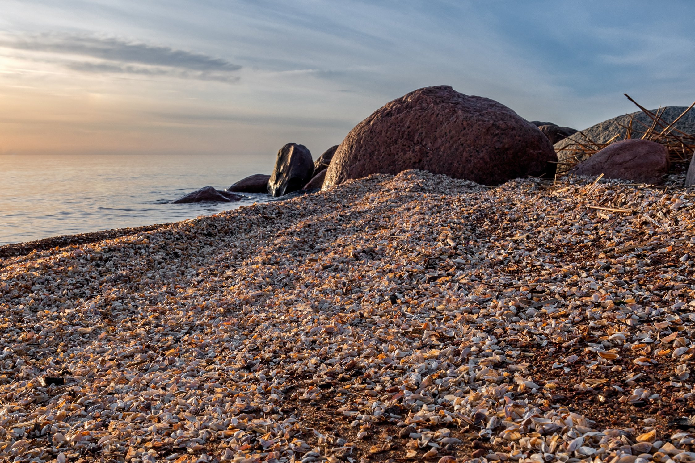 Вечер на озере