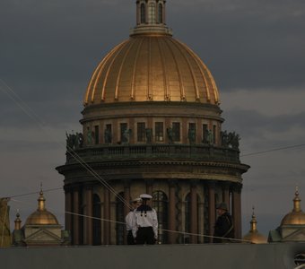 перед Парадом ВМФ