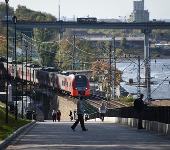 Пермь. Городская электричка.