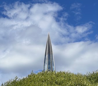 Верхушка Лахта-центра