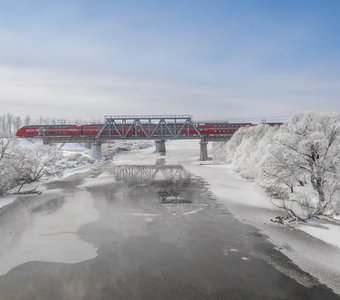 Зимний аэроэкспресс