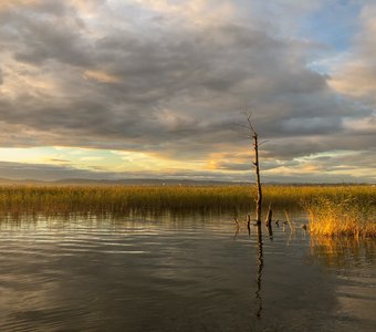 Озеро Кенон на закате