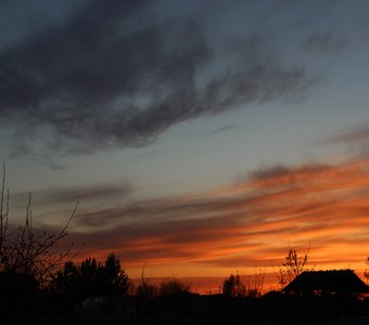 Акварельное небо