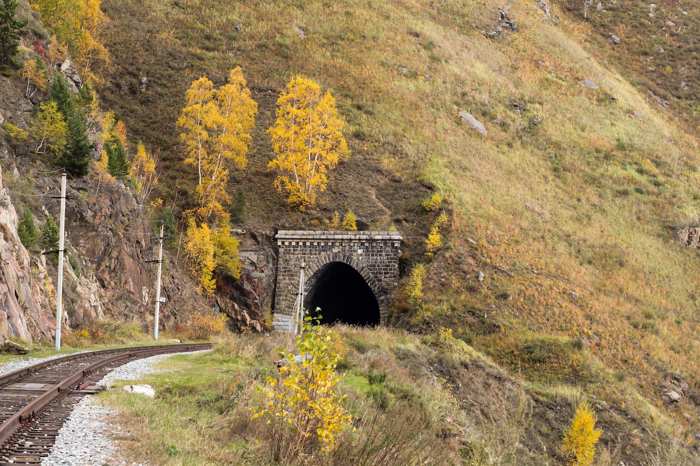 Кругобайкальская железная дорога — Фото №1417698
