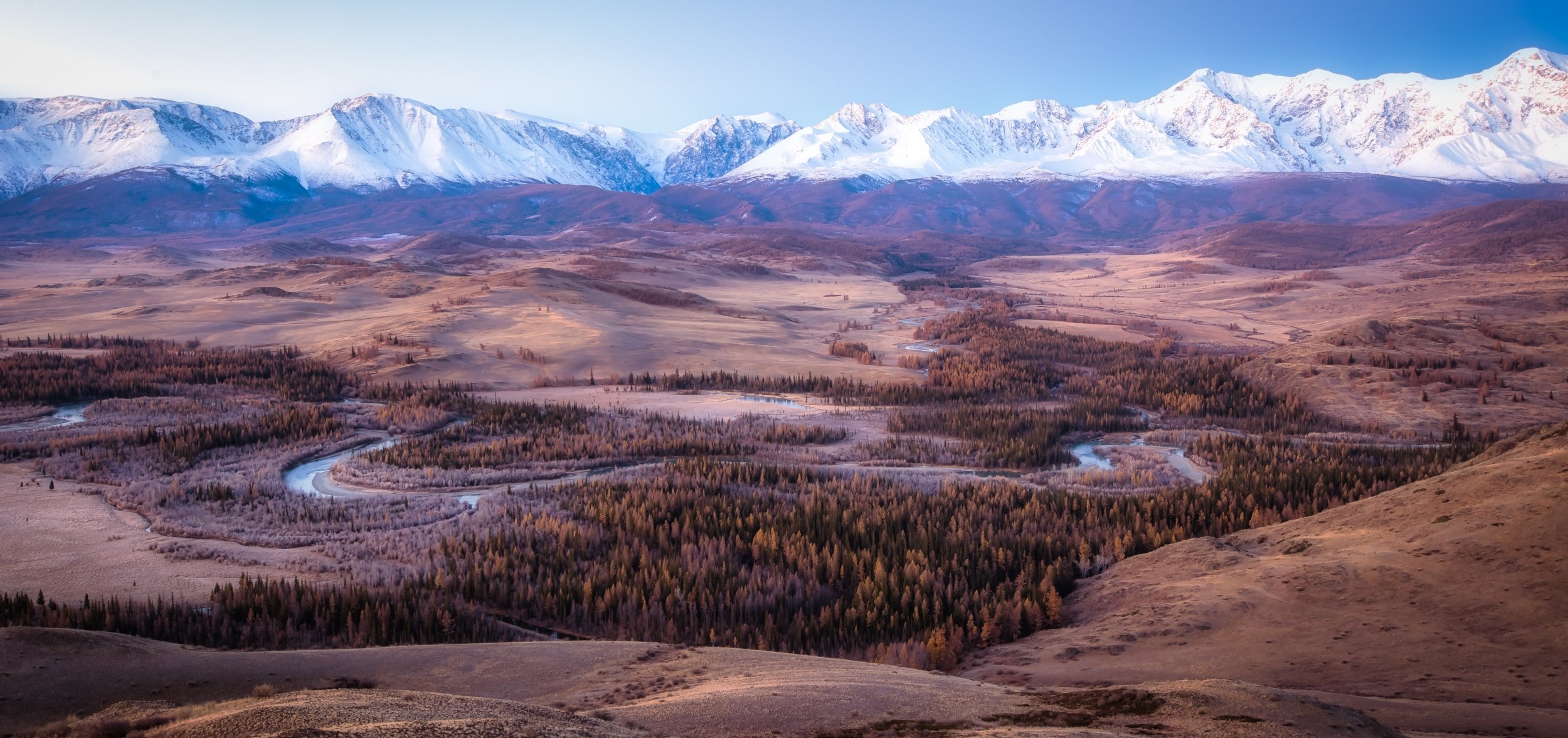 Чуйская степь Алтай