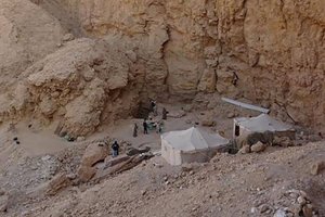 В Египте нашли гробницу фараонов возрастом три тысячи лет