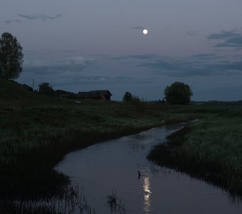 Летняя ночь близ села Бисерово