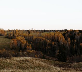 Осень в деревне Володята
