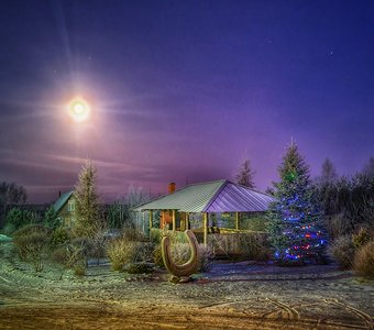 Рождественский мороз в КСК «Первая лошадь». Псков