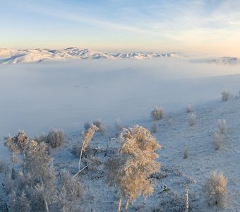 Зима в Хакасии