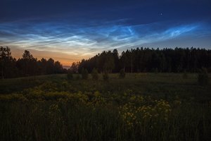 Серебристые облака: красивое и загадочное явление в летнем небе