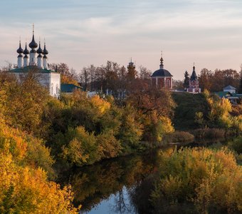 Золотая осень в Суздале