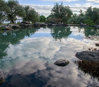 Парк санатория Айвазовское. Партенит, Крым