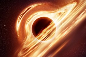 Черная дыра в нашей Галактике вращается невероятно быстро