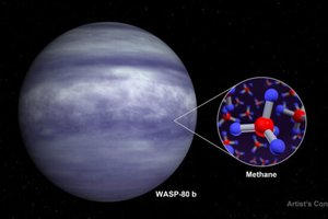На далекой экзопланете обнаружили метан