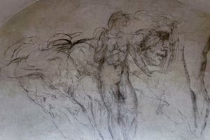 «Тайная» комната с росписями Микеланджело впервые открыта для публики. Здесь он прятался от смертного приговора