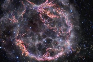 Как выглядит сверхновая, которая взорвалась в Млечном Пути: снимок «Уэбба»
